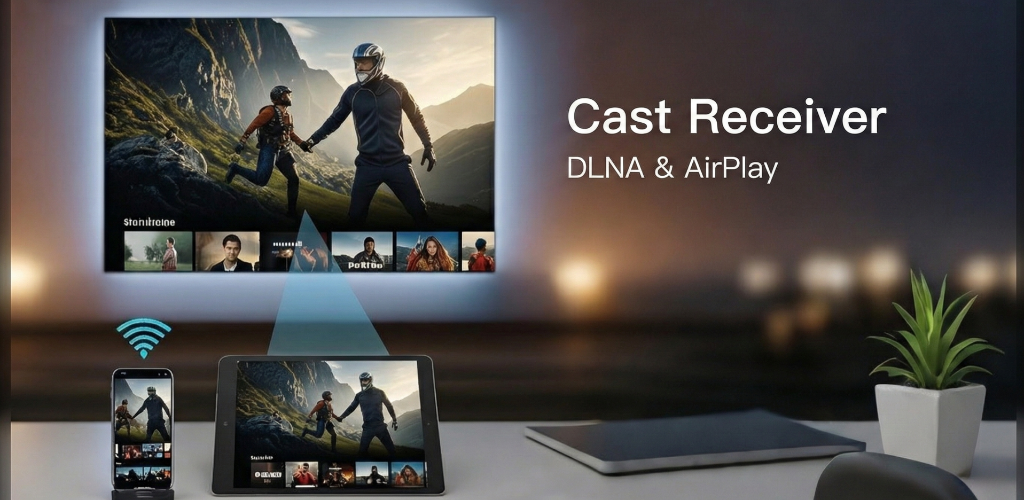 Cast Receiver feature graphic